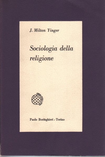 SOCIOLOGIA DELLA RELIGIONE.