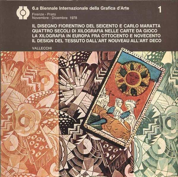 6a (SESTA) BIENNALE INTERNAZIONALE DELLA GRAFICA D'ARTE. 3 Volumi. - …