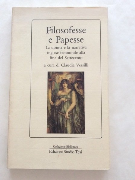 FILOSOFESSE E PAPESSE. - La donna e la narrativa inglese …