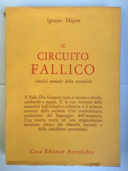 IL CIRCUITO FALLICO. - Analisi mentale della sessualità.