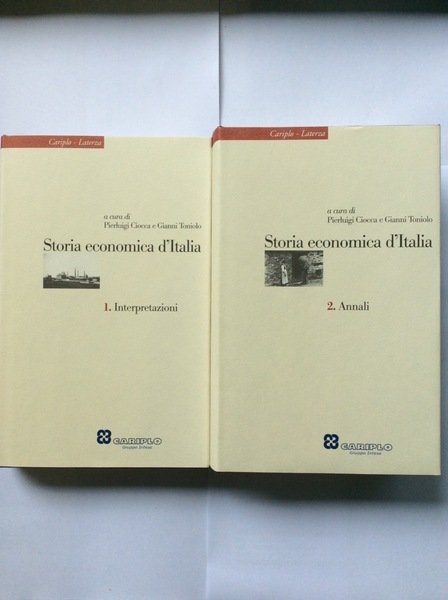 STORIA ECONOMICA D'ITALIA.