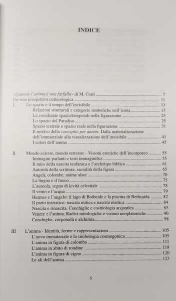 ANIMA E FORMA : STUDI SULLE RAPPRESENTAZIONI DELL'INVISIBILE. - Con …