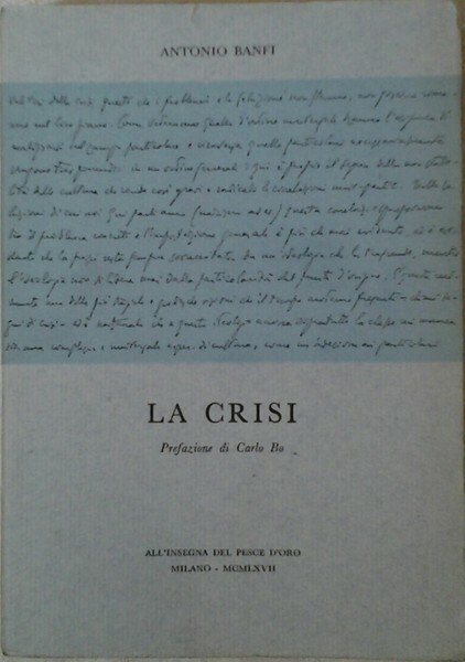 LA CRISI.