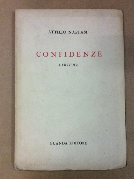 CONFIDENZE. - Liriche.
