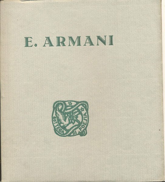 ERNESTO ARMANI. - Mostra personale. Esposizione dall'8 al 23 dicembre …