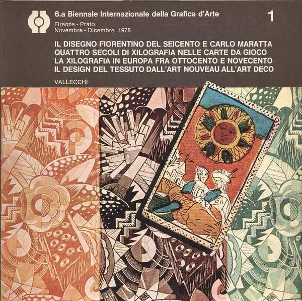 6a (SESTA) BIENNALE INTERNAZIONALE DELLA GRAFICA D'ARTE. 3 Volumi. - …