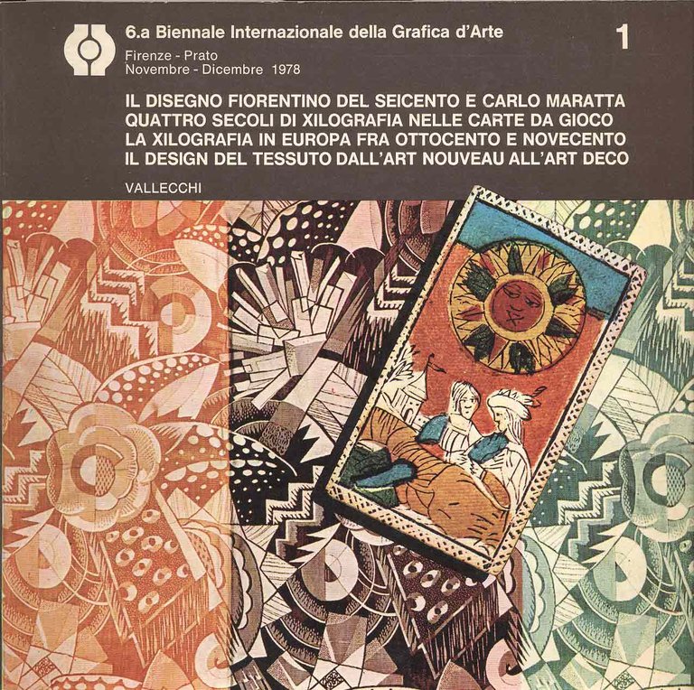 6a (SESTA) BIENNALE INTERNAZIONALE DELLA GRAFICA D'ARTE. 3 Volumi. - …