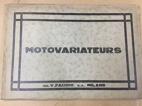 MOTOVARIATEURS.