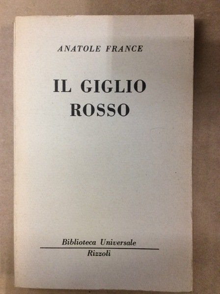 IL GIGLIO ROSSO.