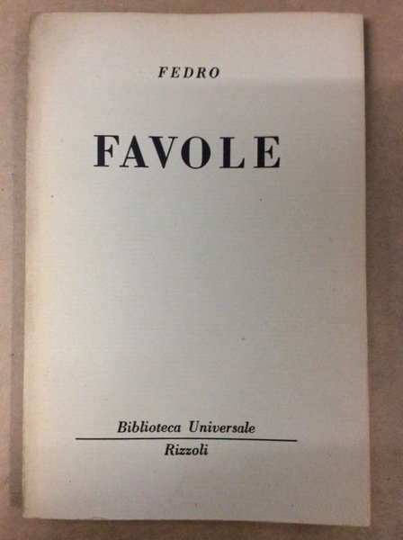 FAVOLE.
