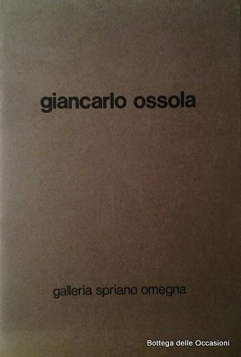 GIANCARLO OSSOLA.