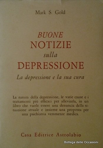 BUONE NOTIZIE SULLA DEPRESSIONE.