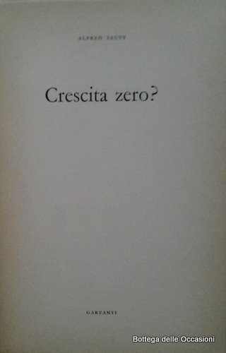 CRESCITA ZERO.