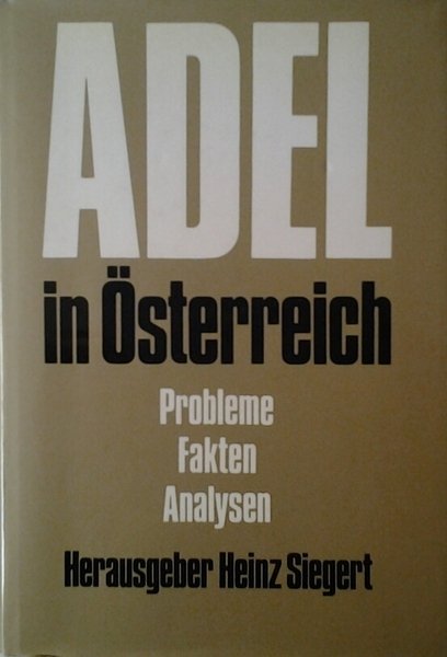 ADEL IN OSTERREICH.