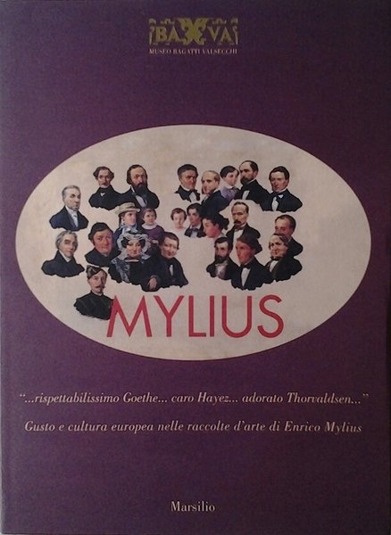 ... RISPETTABILISSIMO GOETHE... CARO HAYEZ... ADORATO THORVALDSEN... GUSTO E CULTURA …