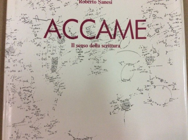 ACCAME. - Il senso della scrittura. Con interventi di Gianna …
