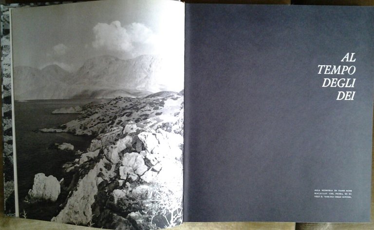 AL TEMPO DEGLI DEI. - Un fotografo sulle orme di Ulisse.