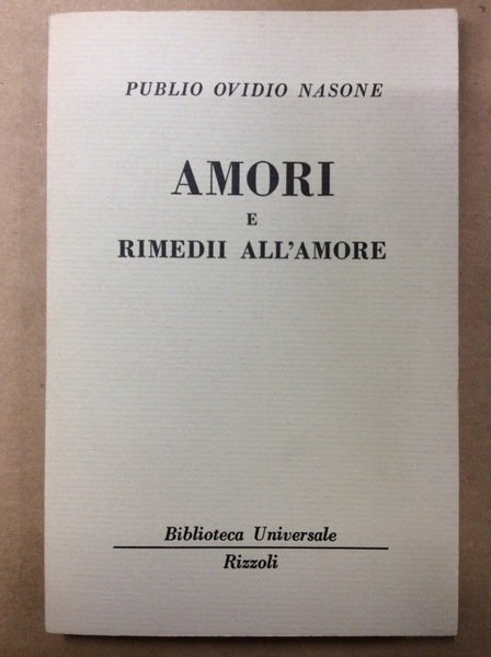 AMORI - RIMEDII ALL'AMORE.