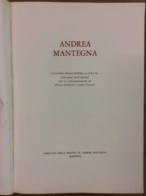 ANDREA MANTEGNA.