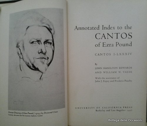 ANNOTATED INDEX TO THE CANTOS OF EZRA POUND - CANTOS …