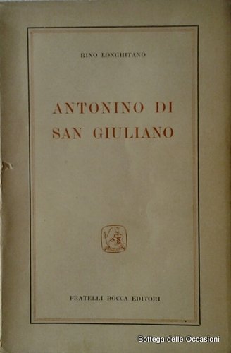 ANTONINO DI SAN GIULIANO.