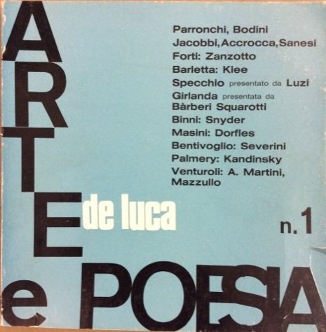 ARTE E POESIA. - Rivista di arte e poesia contemporanea, … | Immagine principale