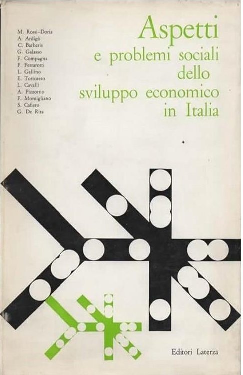 ASPETTI E PROBLEMI SOCIALI DELLO SVILUPPO ECONOMICO IN ITALIA.