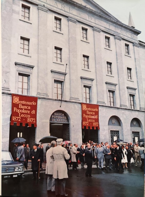 BANCA POPOLARE DI LECCO. CRONACHE DEL CENTENARIO : 1872-1972.