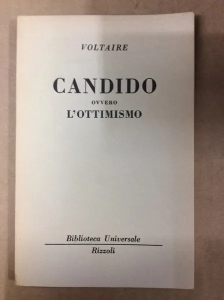 CANDIDO OVVERO L'OTTIMISMO. | Immagine Gallery 1