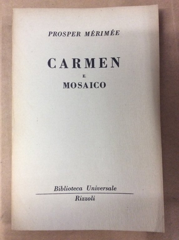 CARMEN - MOSAICO.