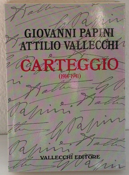 CARTEGGIO : 1914-1941. - A cura di Mario Gozzini ; … | Immagine Gallery 2