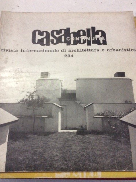 CASABELLA CONTINUITA'. RIVISTA INTERNAZIONALE DI ARCHITETTURA E URBANISTICA. N. 229-234.