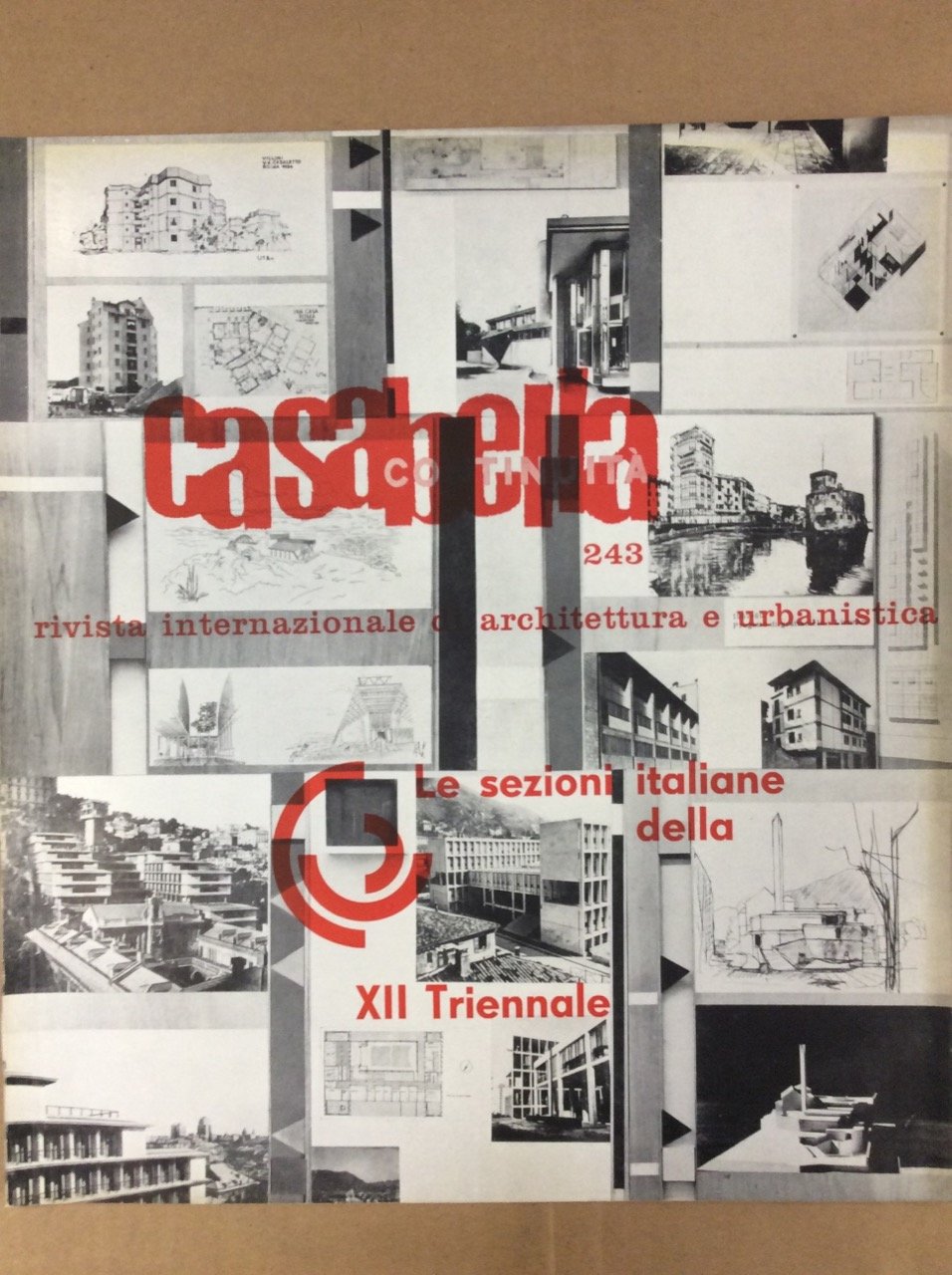 CASABELLA CONTINUITA'. Rivista internazionale di Architettura e Urbanistica N. 243. …