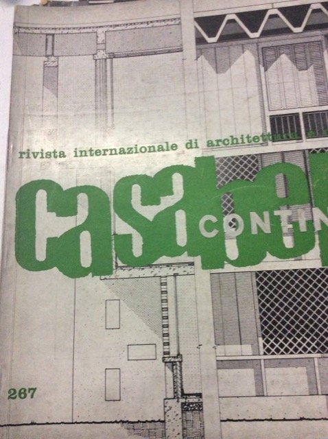 CASABELLA CONTINUITA'. Rivista internazionale di Architettura e Urbanistica N. 267. …