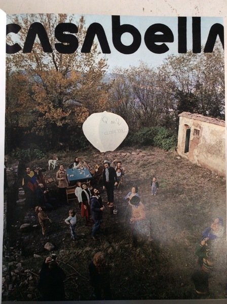 CASABELLA RIVISTA DI URBANISTICA ARCHITETTURA E DISEGNO INDUSTRIALE ANNATA 1975.
