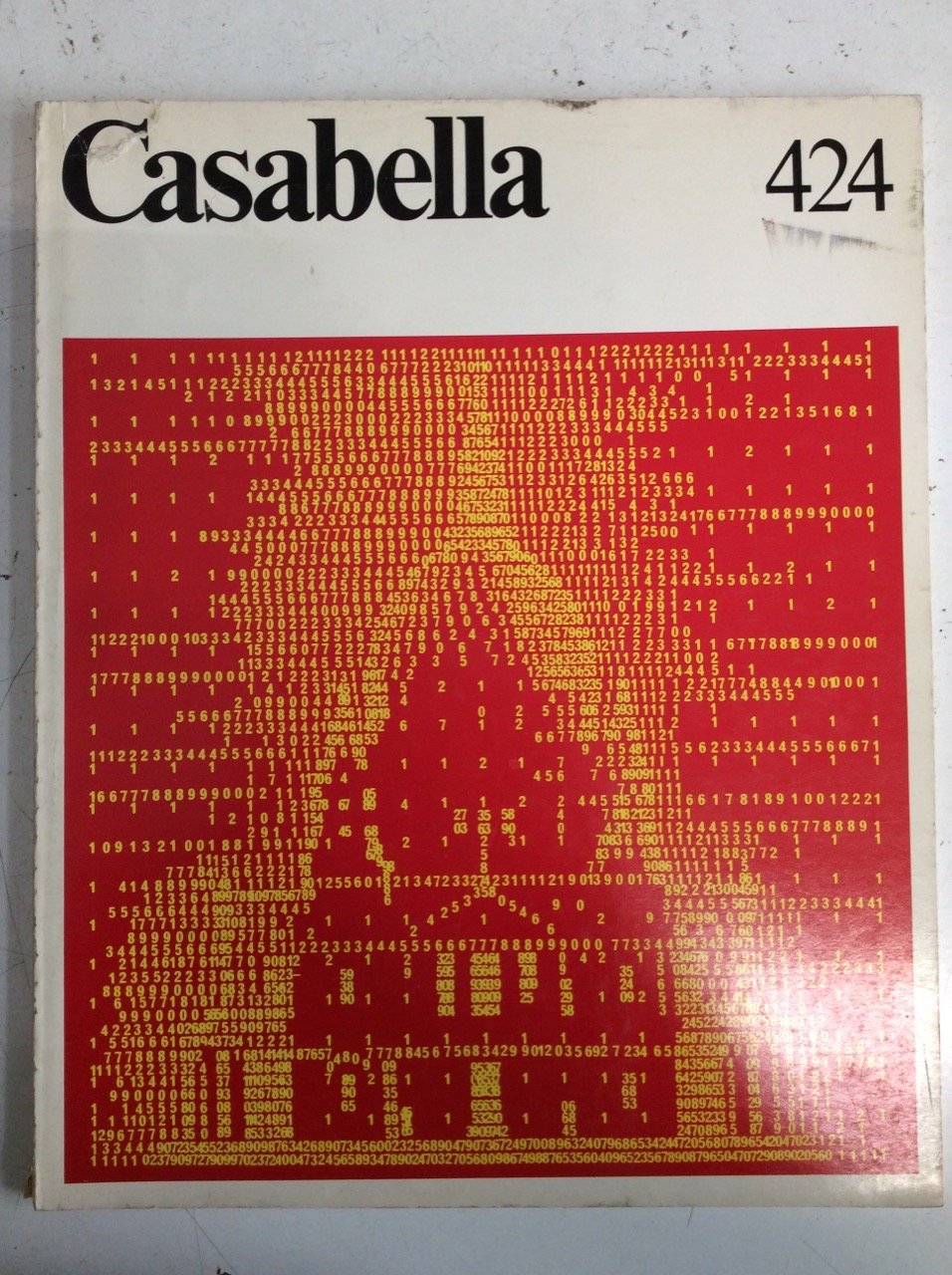 CASABELLA. Rivista internazionale di Architettura. N. 424. Aprile 1977.