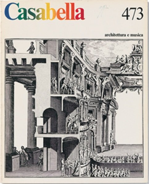 CASABELLA. Rivista internazionale di Architettura. N. 473. Ottobre 1981.