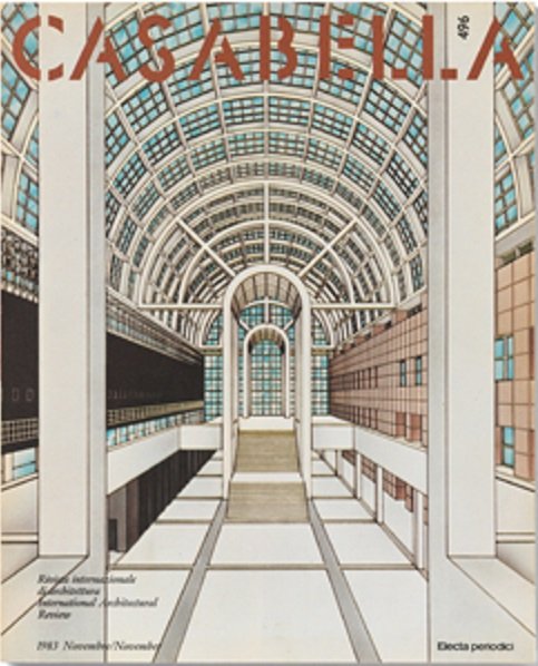 CASABELLA. Rivista internazionale di Architettura. N. 496. Novembre 1983. | Immagine principale