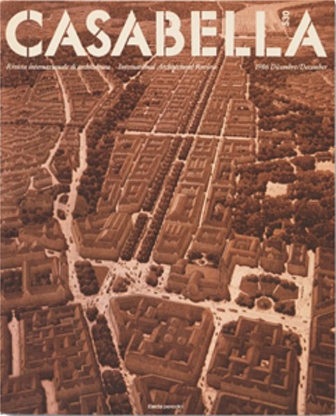 CASABELLA. Rivista internazionale di Architettura. N. 530. Novembre 1986.