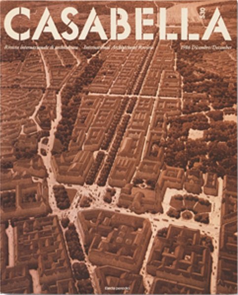 CASABELLA. Rivista internazionale di Architettura. N. 530. Novembre 1986. | Immagine principale