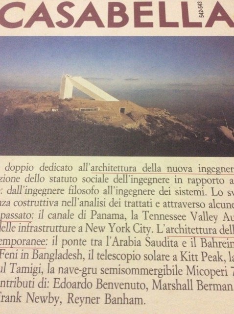 CASABELLA. Rivista internazionale di Architettura. N. 542 - 543. Gennaio-Febbraio … | Immagine principale