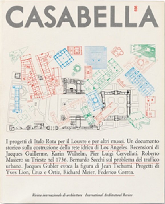 CASABELLA. Rivista internazionale di Architettura. N. 556. Aprile 1989. | Immagine principale