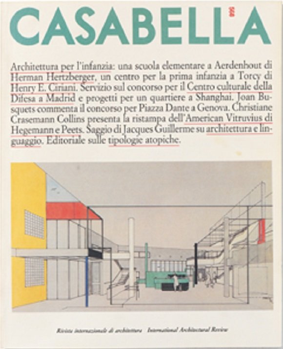 CASABELLA. Rivista internazionale di Architettura. N. 568. Maggio 1990. | Immagine principale