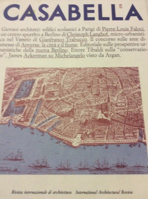 CASABELLA. Rivista internazionale di Architettura. N. 578. Aprile 1991. | Immagine principale