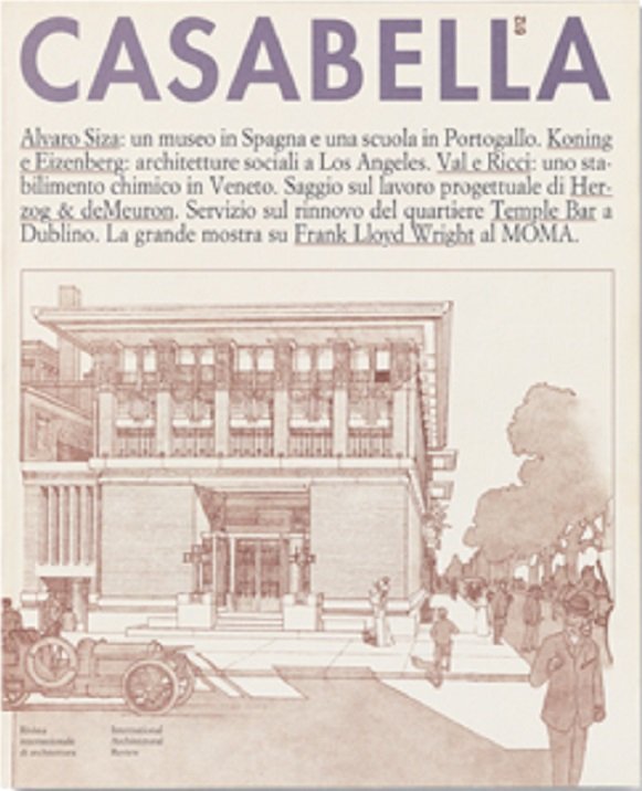 CASABELLA. Rivista internazionale di Architettura. N. 612. Maggio 1994. | Immagine principale