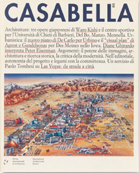 CASABELLA. Rivista internazionale di Architettura. N. 613. Giugno 1994. | Immagine principale