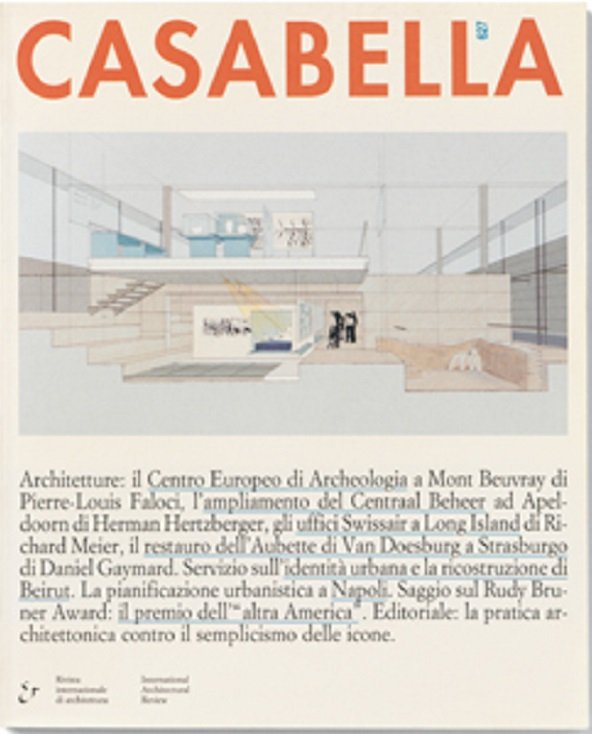 CASABELLA. Rivista internazionale di Architettura. N. 627. Ottobre 1995. | Immagine principale