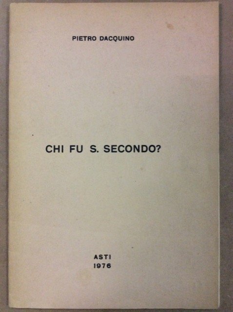 CHI FU S. SECONDO ? | Immagine Gallery 3
