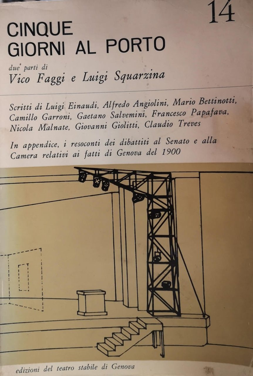 CINQUE GIORNI AL PORTO. - Scritti di Luigi Einaudi, Alfredo … | Immagine principale