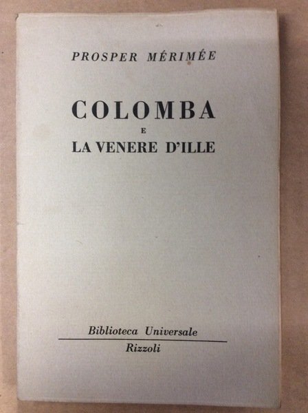 COLOMBA - LA VENERE D'ILLE.